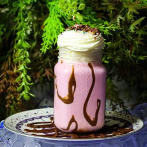 Malteada frutos rojos