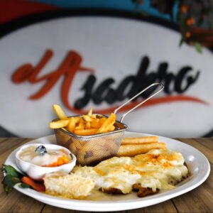 Pechuga en salsa hawaiana